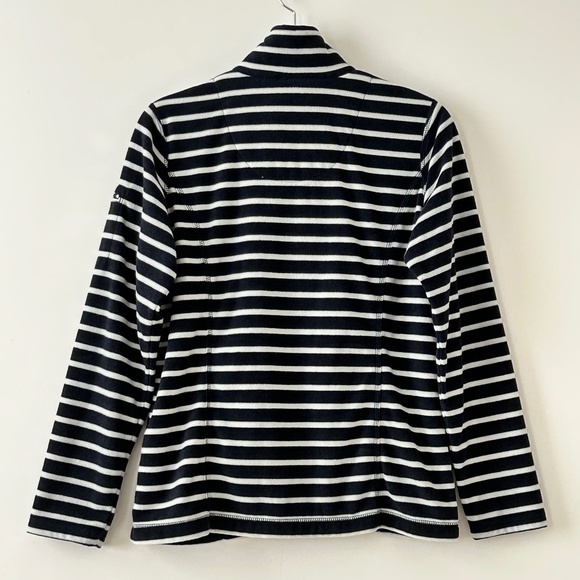 LL Bean Striped Fleece Jacket - Picture 10 of 16